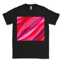 Black valentines day glitter and watercolor Classic Tee - AdoDesignShop