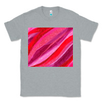 Heather Grey valentines day glitter and watercolor Classic Tee - AdoDesignShop