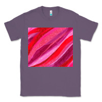 Lavender valentines day glitter and watercolor Classic Tee - AdoDesignShop