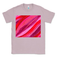 Lilac valentines day glitter and watercolor Classic Tee - AdoDesignShop