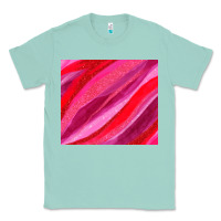 Seafoam valentines day glitter and watercolor Classic Tee - AdoDesignShop