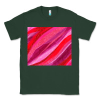 Sports Green valentines day glitter and watercolor Classic Tee - AdoDesignShop