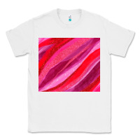 White valentines day glitter and watercolor Classic Tee - AdoDesignShop
