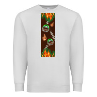 Dove Grey American football dad pen wrap Premium Sweatshirt - BundleAndBundleShop