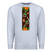 Heather Grey American football dad pen wrap Premium Sweatshirt - BundleAndBundleShop