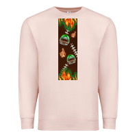 Pale Pink American football dad pen wrap Premium Sweatshirt - BundleAndBundleShop