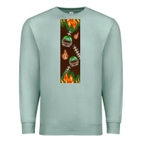 Seafoam American football dad pen wrap Premium Sweatshirt - BundleAndBundleShop