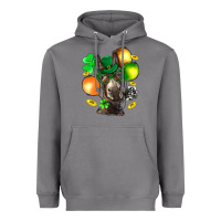 Storm St. Patricks Clovers With Donkey Heavyweight Hoodie - BundleAndBundleShop
