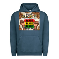 Pigment Midnight Navy juneteenth blackity black black black Urban Hoodie - TumblerDesignByShophia