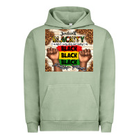 Pigment Oil Green juneteenth blackity black black black Urban Hoodie - TumblerDesignByShophia
