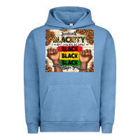 Pigment Pebble Blue juneteenth blackity black black black Urban Hoodie - TumblerDesignByShophia