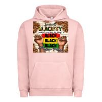 Pigment Salmon juneteenth blackity black black black Urban Hoodie - TumblerDesignByShophia