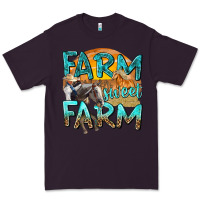 Plum farm sweet farm with horses Premium Tee - texasbilliewilder