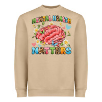 Mushroom mental health matters Heavyweight Sweatshirt - Artiststas