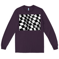 Plum race flag 3200x2400 Long Sleeve Tee - AdoDesignShop