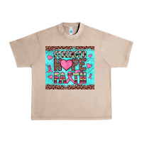 French Oak strength hope faith Urban Heavy Tee - JahusDesignShop