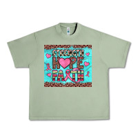 Oil Green strength hope faith Urban Heavy Tee - JahusDesignShop
