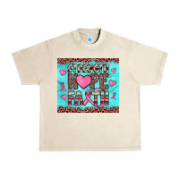 Strength Hope Faith Urban Heavy Tee | Teevron