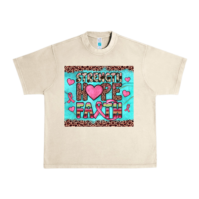 Strength Hope Faith Urban Heavy Tee by JahusDesignShop | Teevron