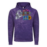 Cloud Purple mammo technologist Vintage Hoodie - CowhideDigitalArt