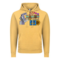 Vintage Mustard mammo technologist Vintage Hoodie - CowhideDigitalArt