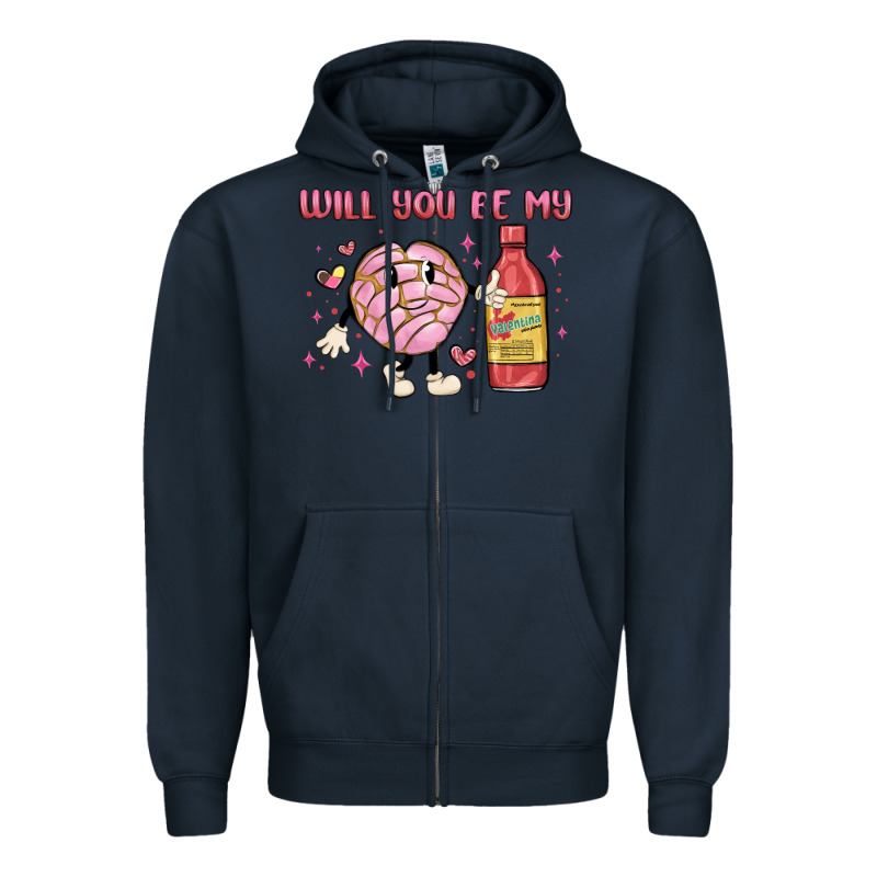 Will You Be My Zipper Hoodie by MaliasSmallBusiness | Teevron