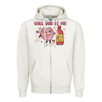 Oatmeal Heather will you be my Zipper Hoodie - MaliasSmallBusiness
