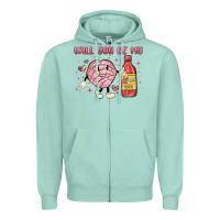 Seafoam will you be my Zipper Hoodie - MaliasSmallBusiness
