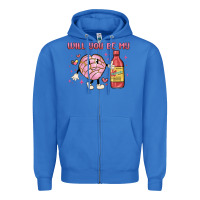 True Royal will you be my Zipper Hoodie - MaliasSmallBusiness