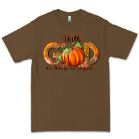Cacao With God All Thing Are Possible Premium Tee - RanaPortraitStore