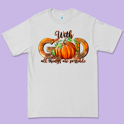 Premium Tee With God All Thing Are Possible
