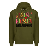 Army Green lets fiesta san antonio Premium Hoodie - JahusDesignShop