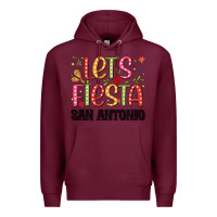 Burgundy lets fiesta san antonio Premium Hoodie - JahusDesignShop