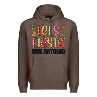 Coffee lets fiesta san antonio Premium Hoodie - JahusDesignShop