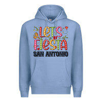 Colony Blue lets fiesta san antonio Premium Hoodie - JahusDesignShop