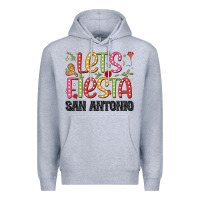 Heather Grey lets fiesta san antonio Premium Hoodie - JahusDesignShop