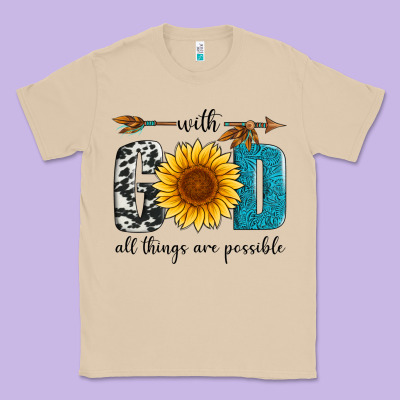With God All Things Are Possible Classic Tee Designed By Artiststas