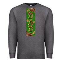 Charcoal Heather american football dad pen wrap Premium Sweatshirt - BundleAndBundleShop