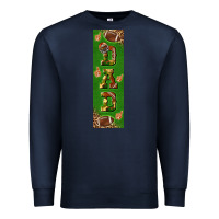 Navy american football dad pen wrap Premium Sweatshirt - BundleAndBundleShop