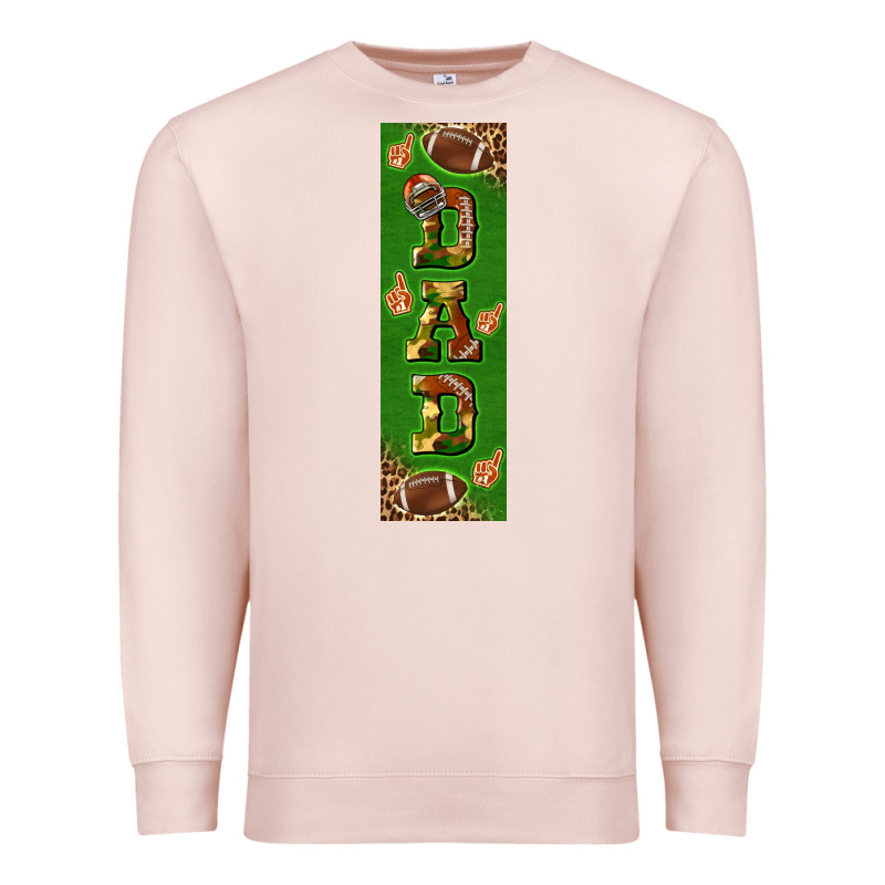 American Football Dad Pen Wrap Premium Sweatshirt by BundleAndBundleShop | Teevron