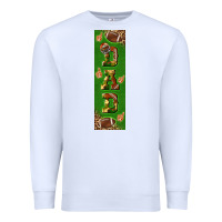 White american football dad pen wrap Premium Sweatshirt - BundleAndBundleShop