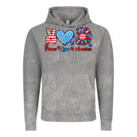 Cloud Rock peace love america Vintage Hoodie - HRA Design Shop