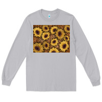 Moon Dust sunflower leopard background 3200x2400 Long Sleeve Tee - AdoDesignShop