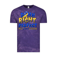 Cloud Purple down right perfect down syndrome Vintage Tee - Artiststas