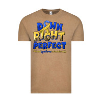 Vintage Coffee down right perfect down syndrome Vintage Tee - Artiststas