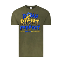 Vintage Olive down right perfect down syndrome Vintage Tee - Artiststas
