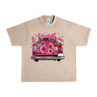 French Oak breast cancer farm truck Urban Heavy Tee - Artiststas