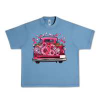 Pebble Blue breast cancer farm truck Urban Heavy Tee - Artiststas
