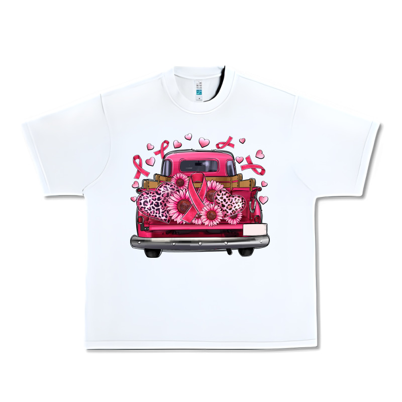 Breast Cancer Farm Truck Urban Heavy Tee by Artiststas | Teevron