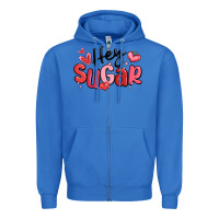 True Royal hey sugar valentines day Zipper Hoodie - MaliasSmallBusiness